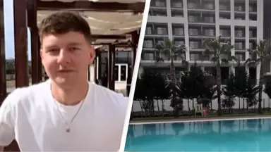 Man moves into an all inclusive 5* resort abroad because it's cheaper per month than rent and bills