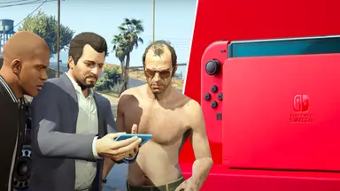 GTA 5 just landed on Nintendo Switch, runs as you'd expect