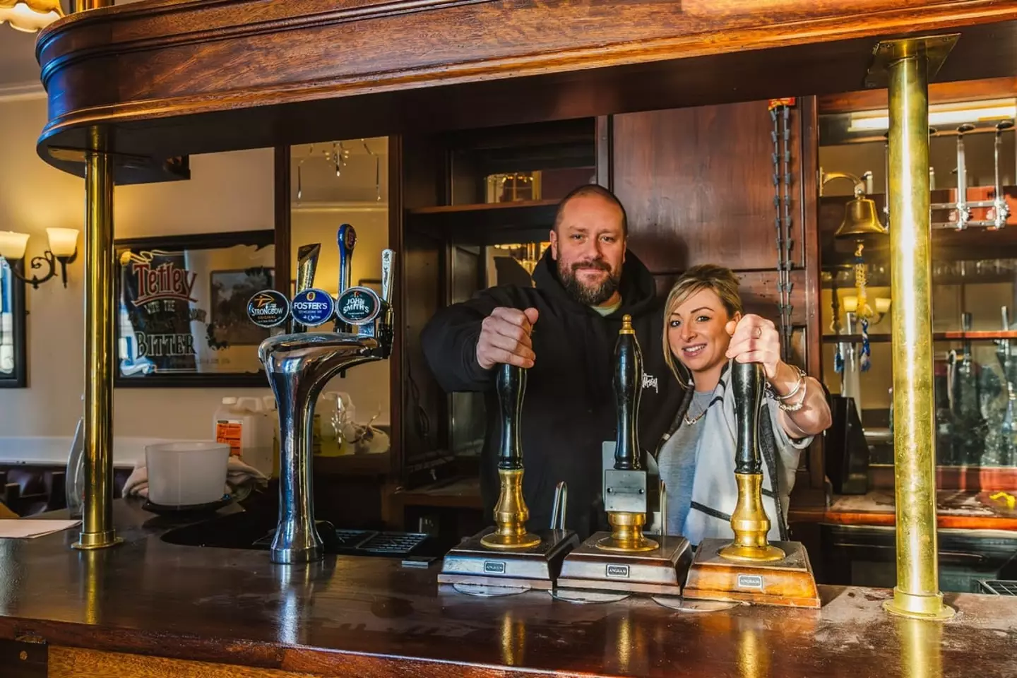 The Highland Laddie owners brought the pub back to life this April (Handout)