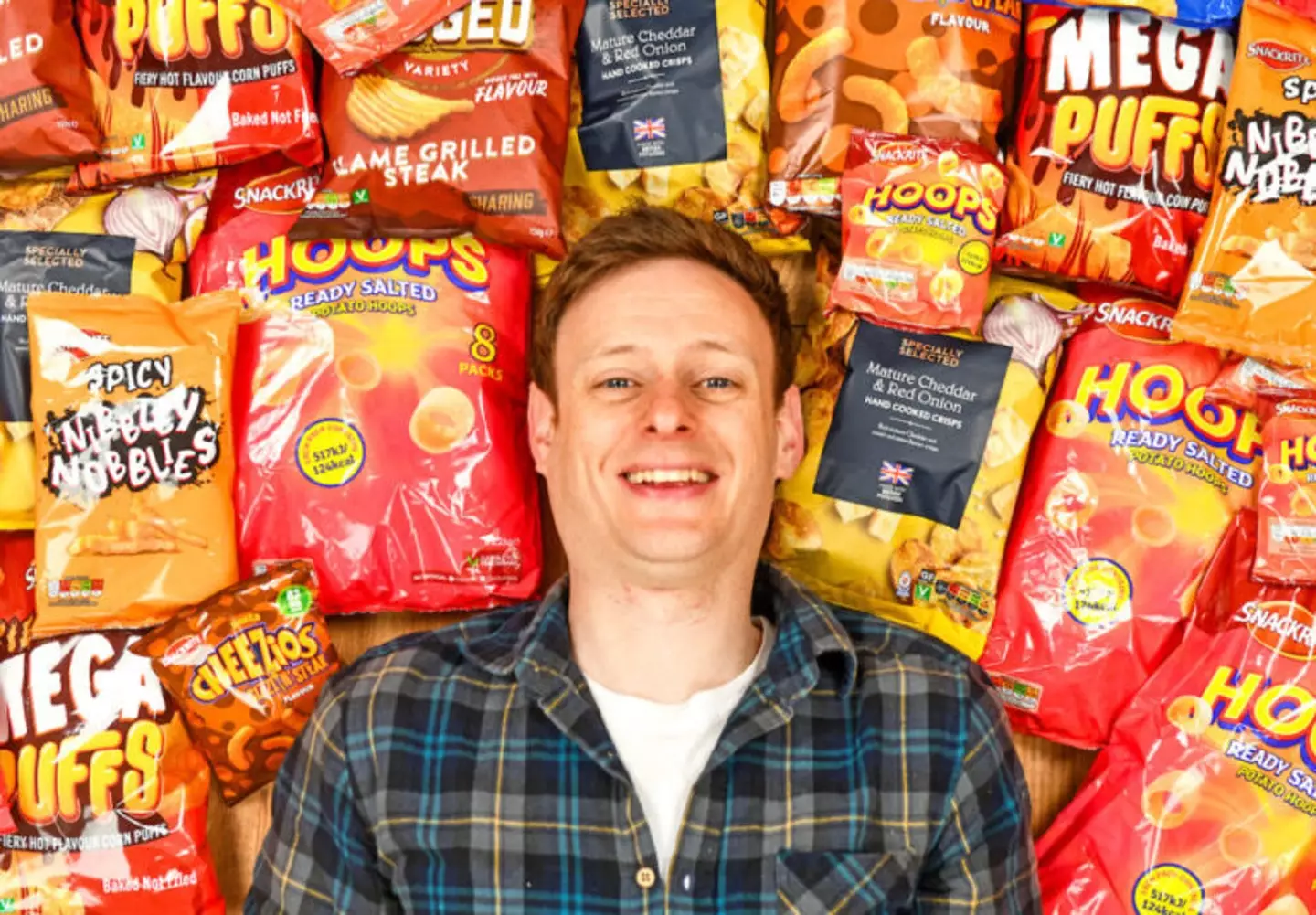 George Critchley, the 2024 Chief Crisp Taste (Aldi)