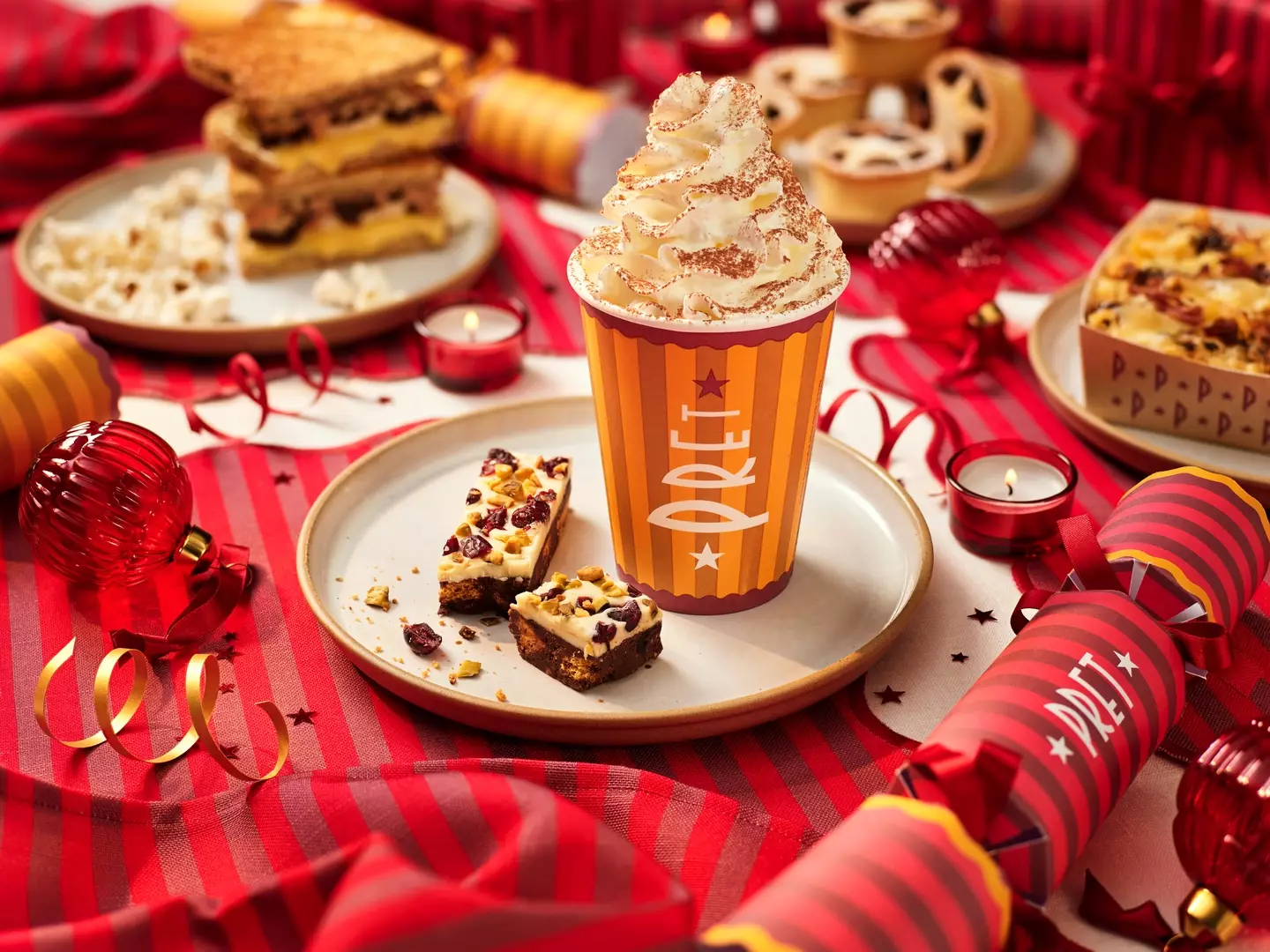 Pret’s 2025 Christmas menu even adds its Frosted Mint Hot Chocolate for a dash of indulgence (Pret A Manger)