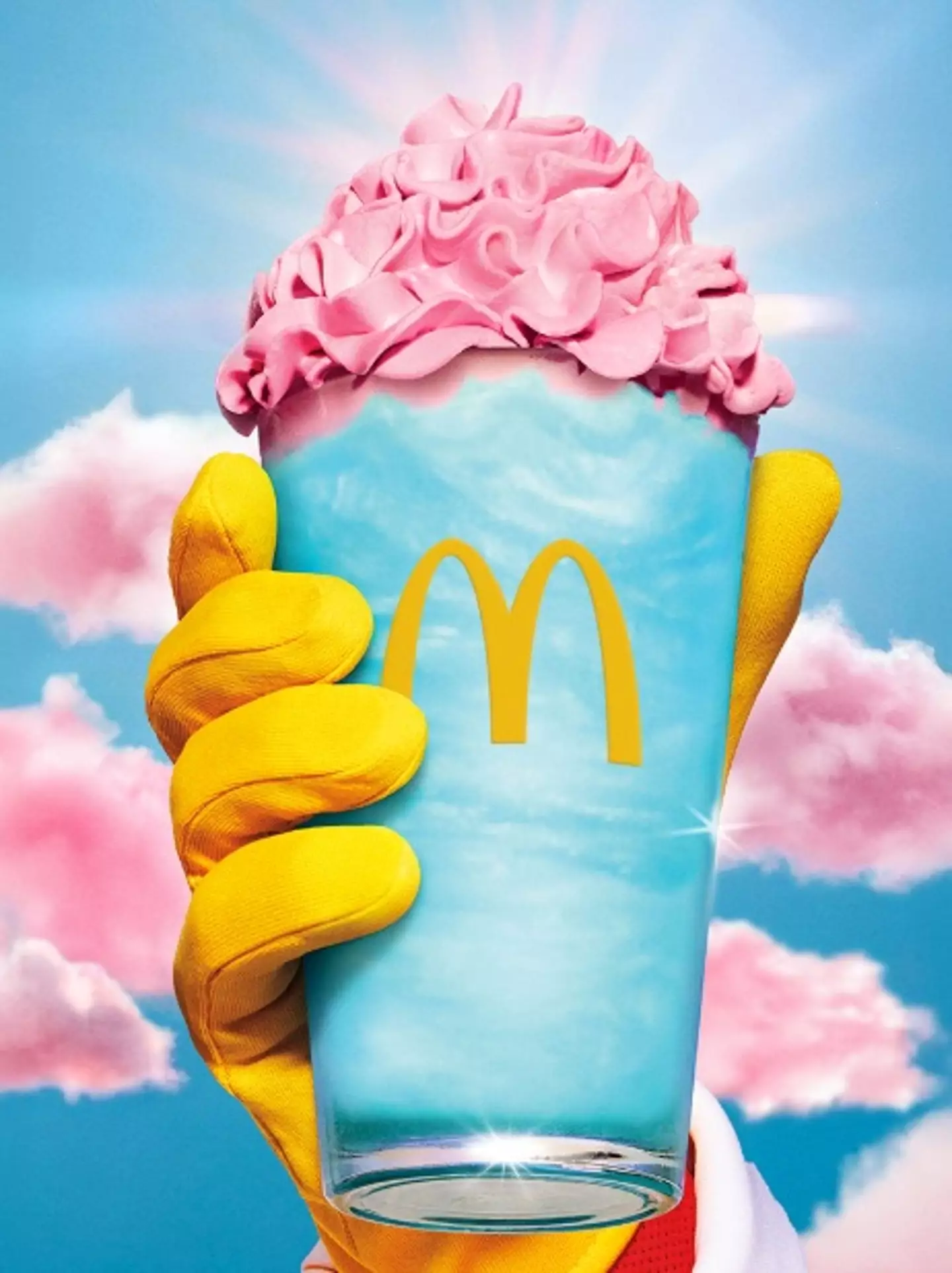 The McDonaldland Shake features mystery flavours (McDonald's)
