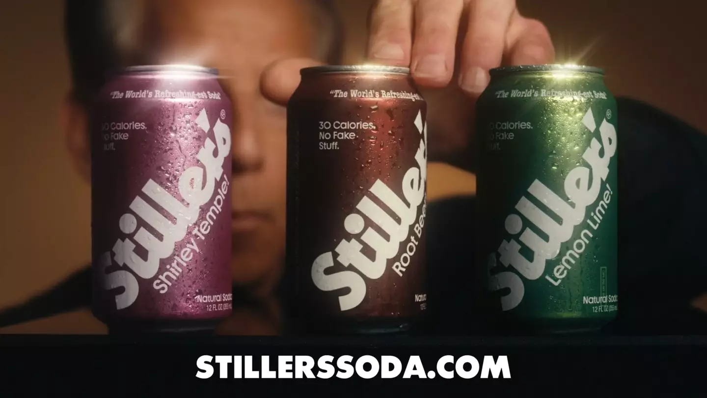 Stiller's Soda's three flavours: Shirley Temple, Root Beer, and Lemon Lime (Stiller's Soda))