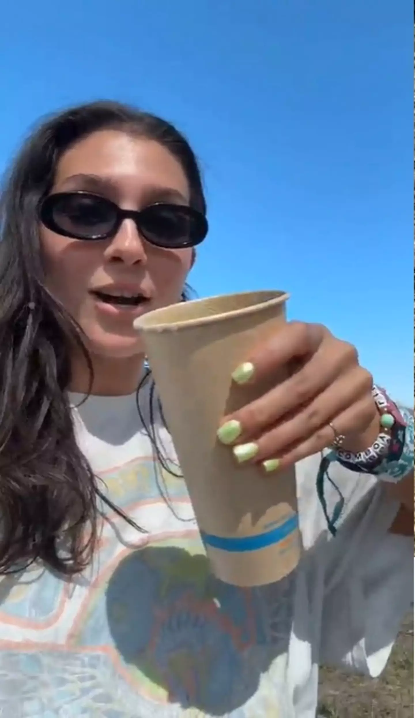 Jackie Tanti at Coachella 2024 - @jackietanti via TikTok