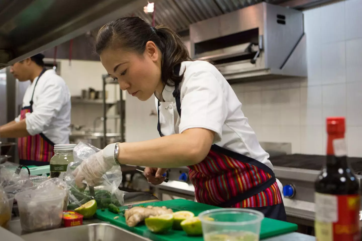 Chung on Top Chef in 2016 (Bravo/Getty Images)