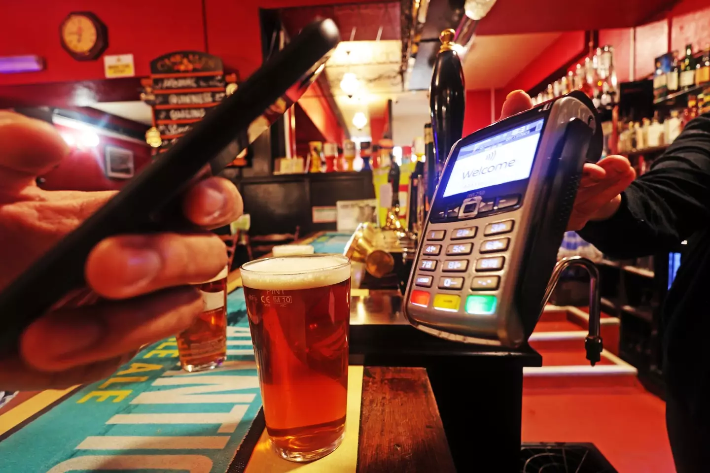 A single pint now carries arguments about tax, value and community (Peter Cade/Getty Images)