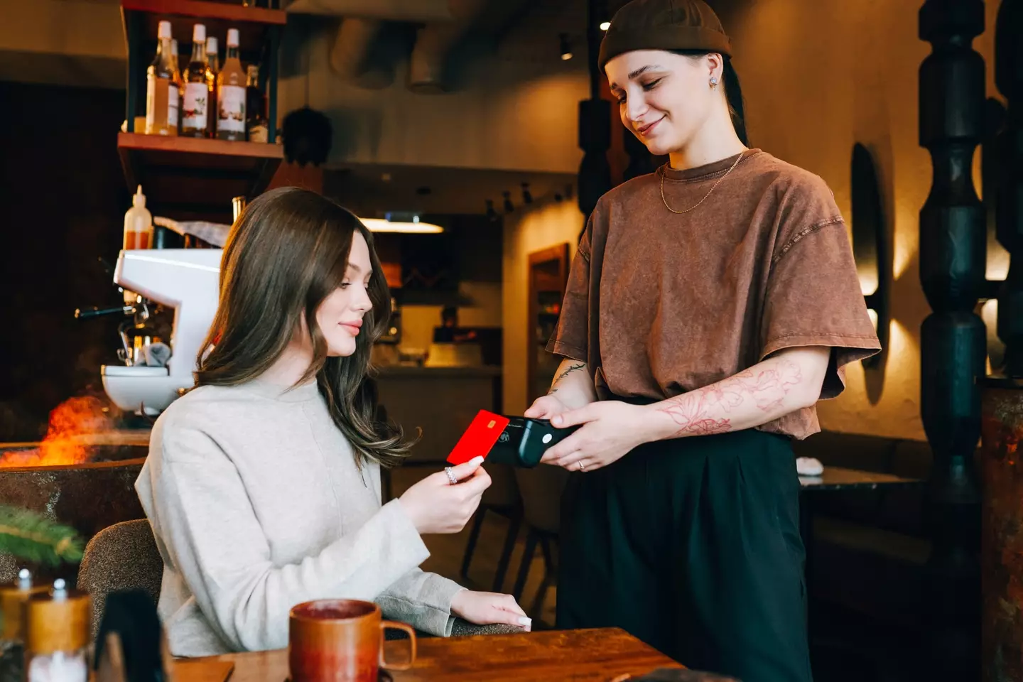 Someone on TikTok claimed they take the bill to customers early if they want them to leave.