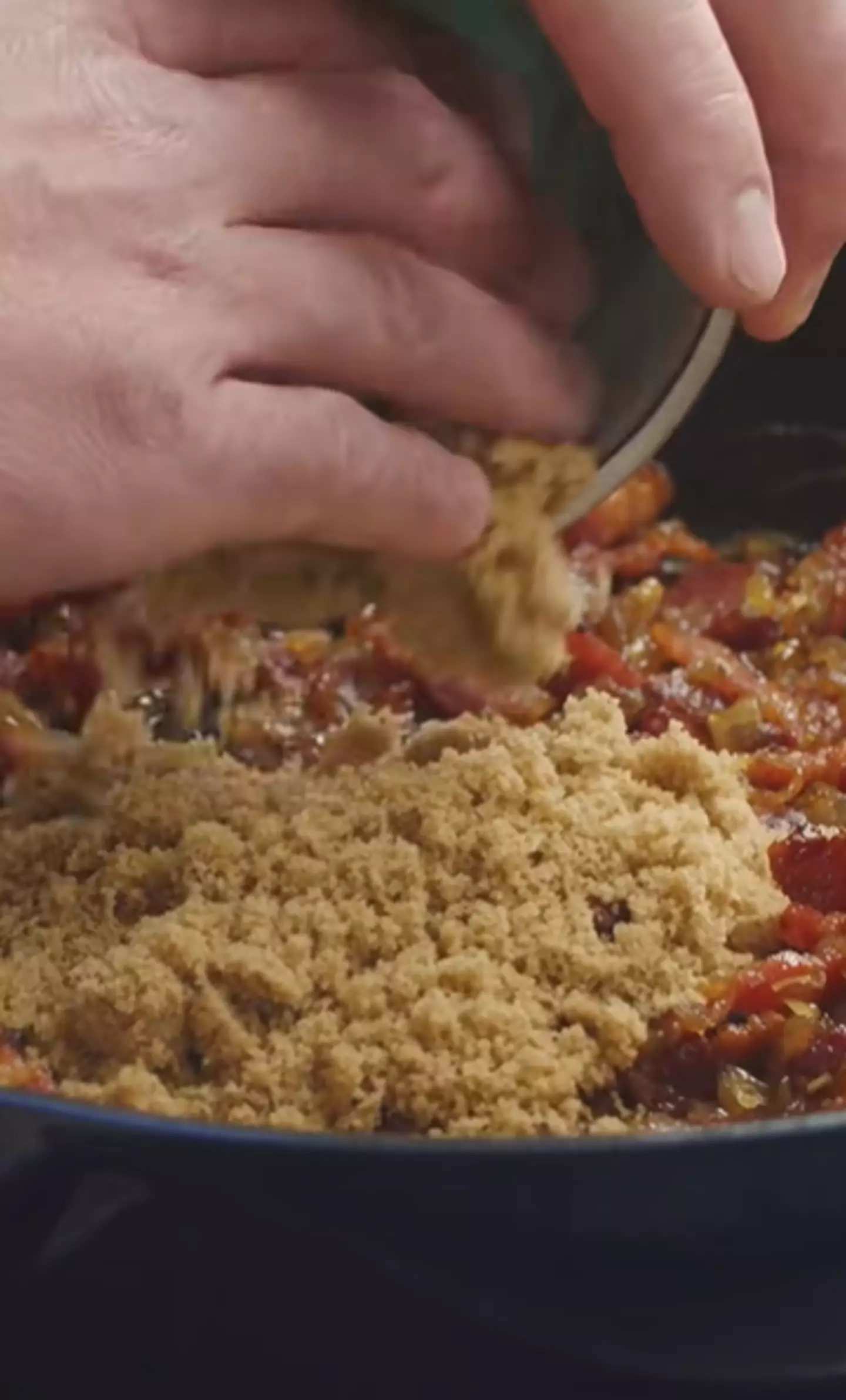 Fans were outraged at the amount of sugar that went into Ramsay's jam (TikTok/@gordonramsayofficial)