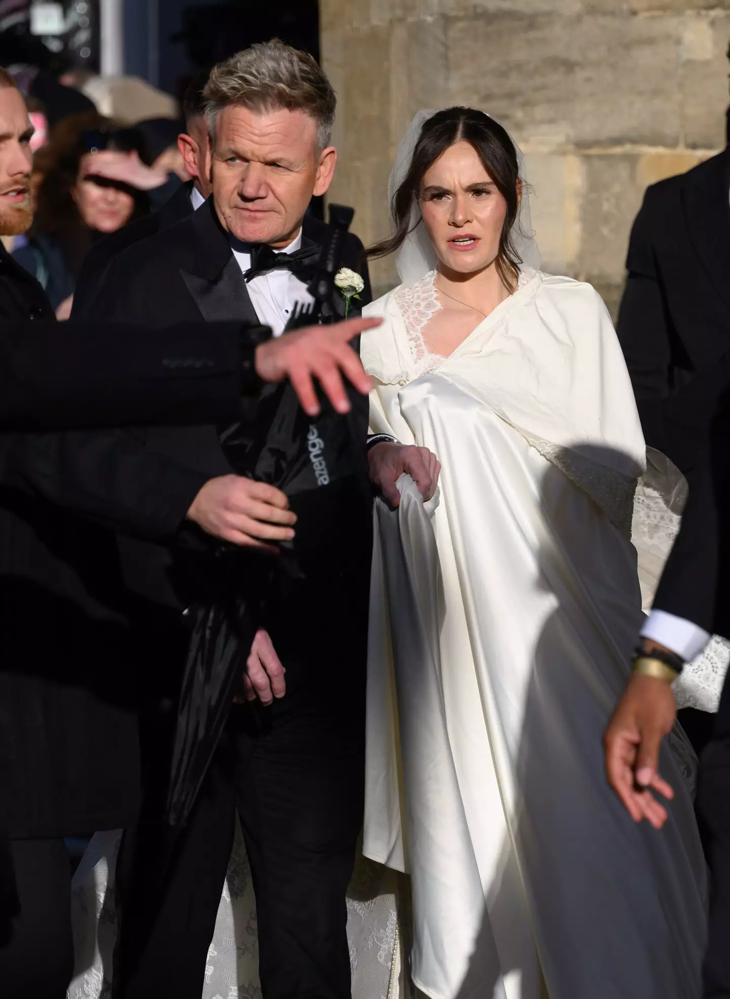 Gordon Ramsay said he cried because of how expensive his daughter, Holly Ramsay's wedding dress was (Karwai Tang/WireImage)