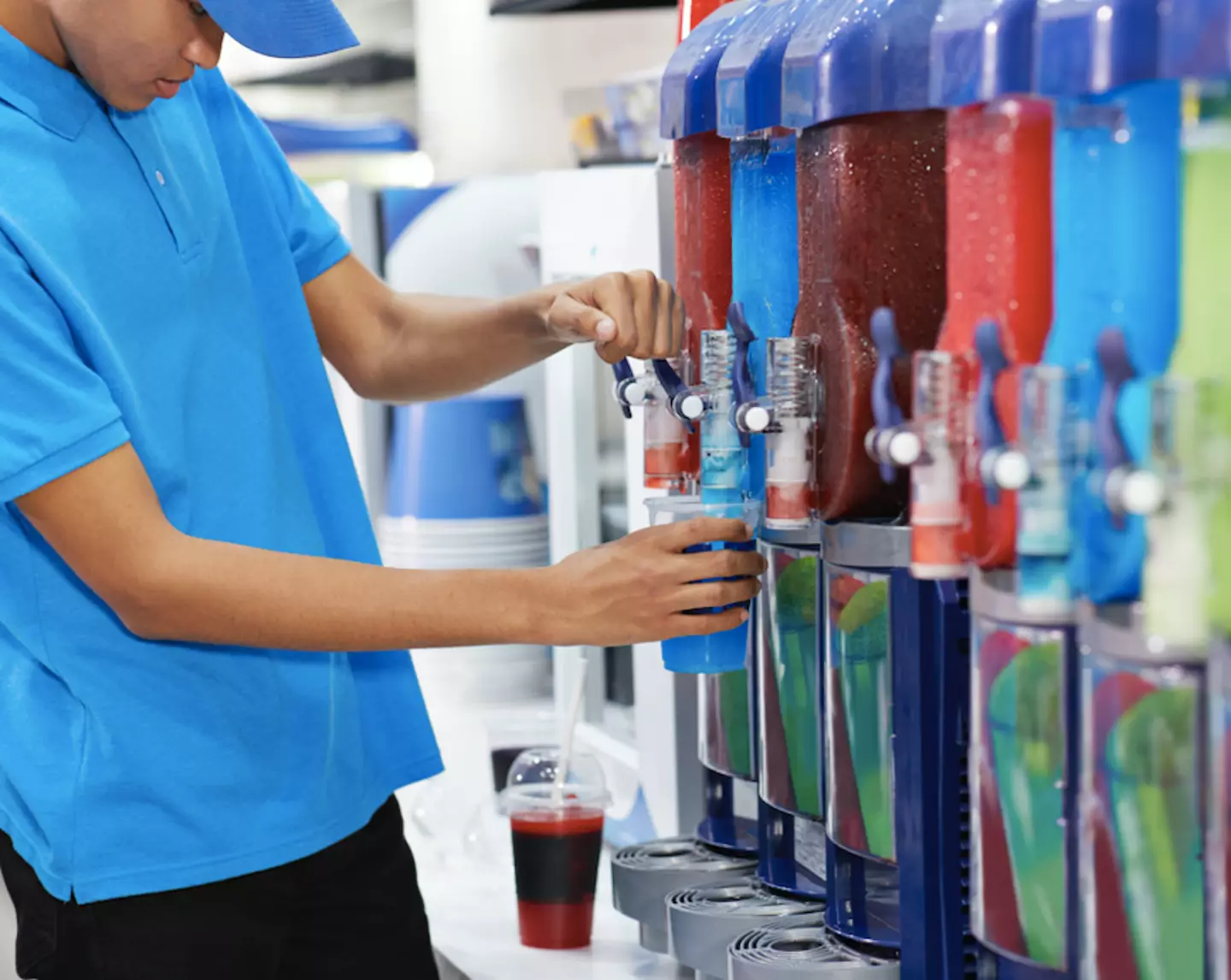 Parents are being warned to limit the number of slushies they give kids (Klaus Vedfelt/Getty Images)