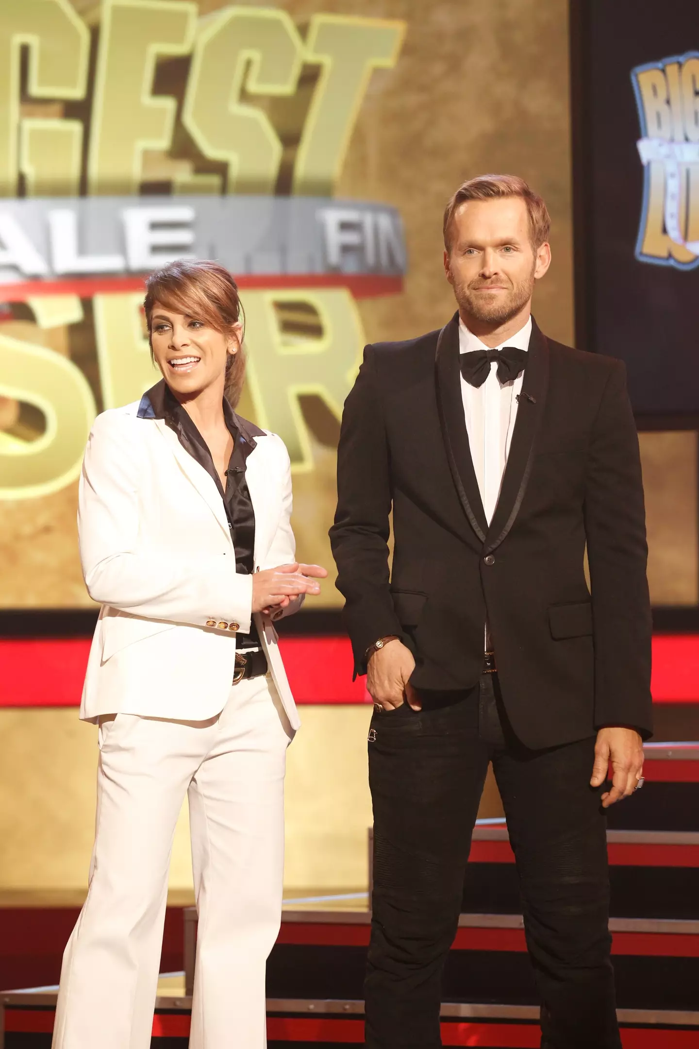 Bob Harper and Jillian Michaels, the show's professional trainers (NBC / Contributor/Getty Images)