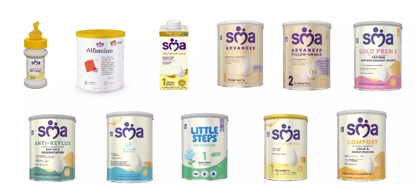 Nestlé has recalled various tubs of its baby formula (Nestlé)