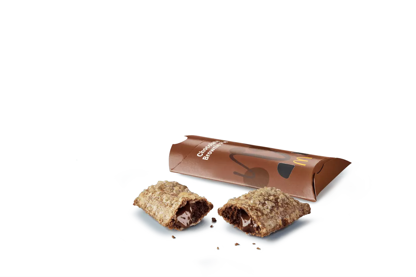 The Brownie Pie is an elevated version of the chocolate classic (McDonald's)