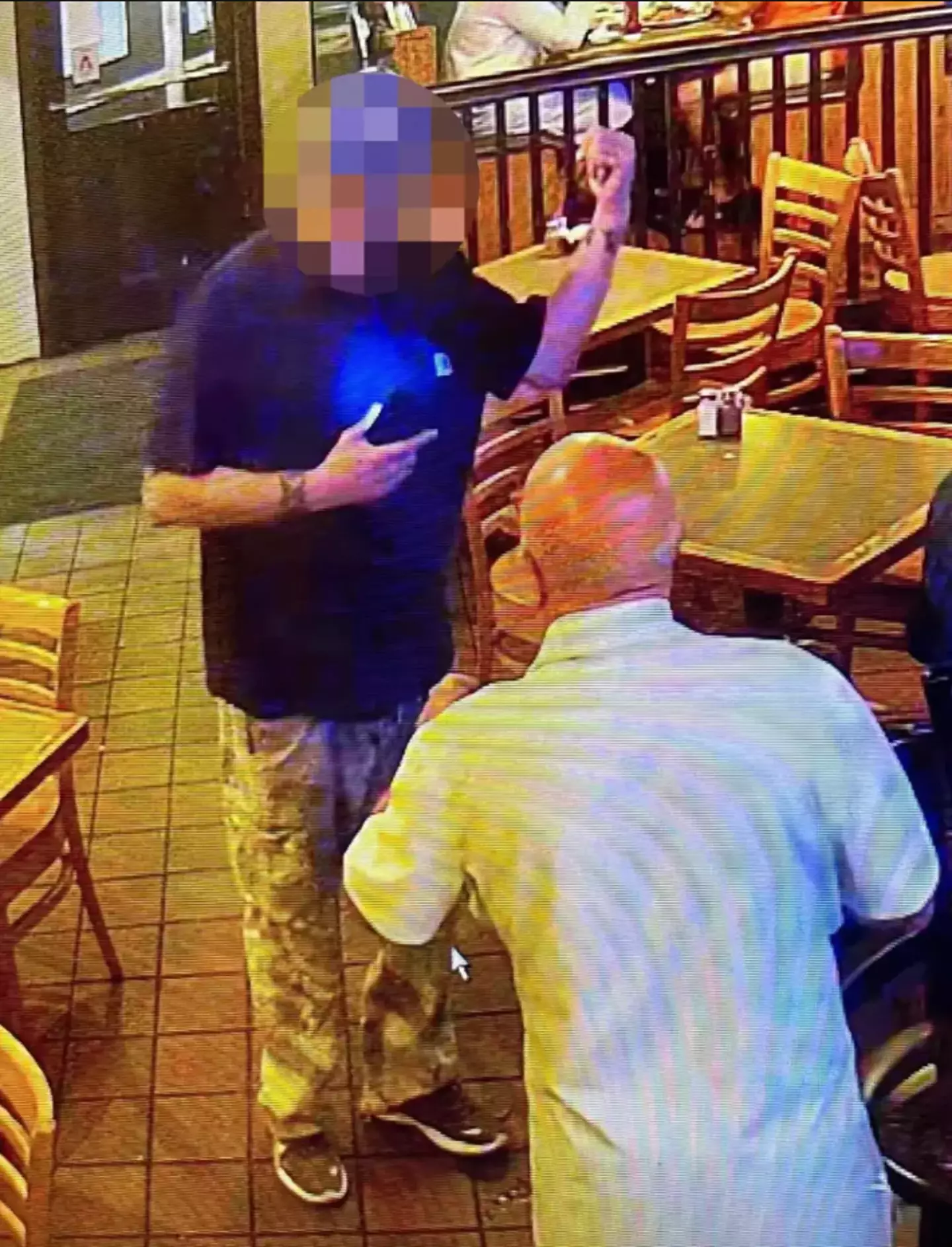 The restaurant posted about the incident online (Facebook/Michael's Bar and Grill)