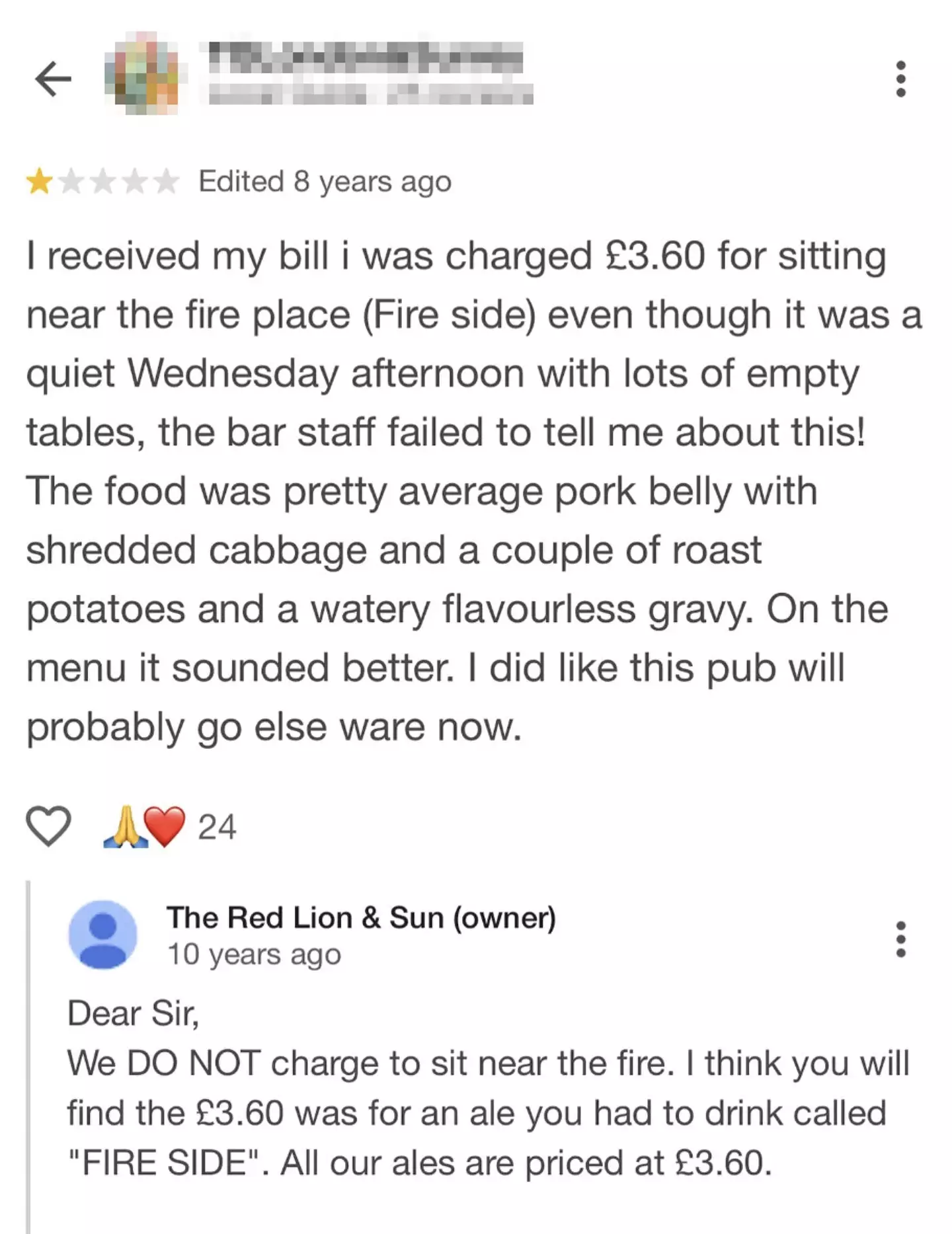 (Instagram/@theredlionandsun)
