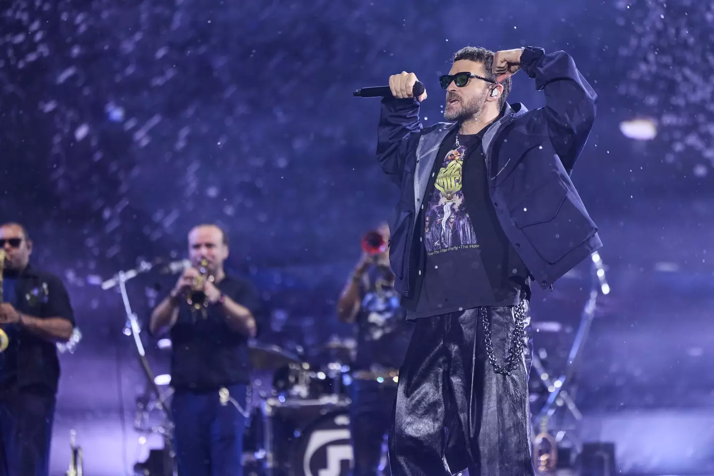 Timberlake performing at Lollapalooza Berlin 2025 (Sebastian Reuter / Contributor/Getty Images)