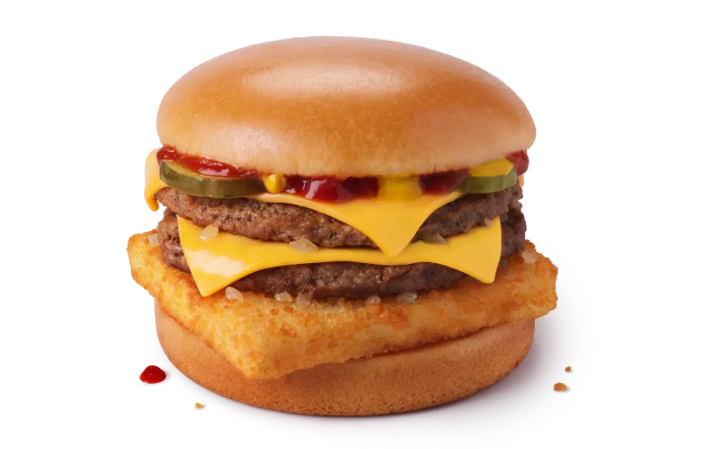 The Surf N' Turf burger from the McDonald's Secret Menu has raised eyebrows (McDonald's)