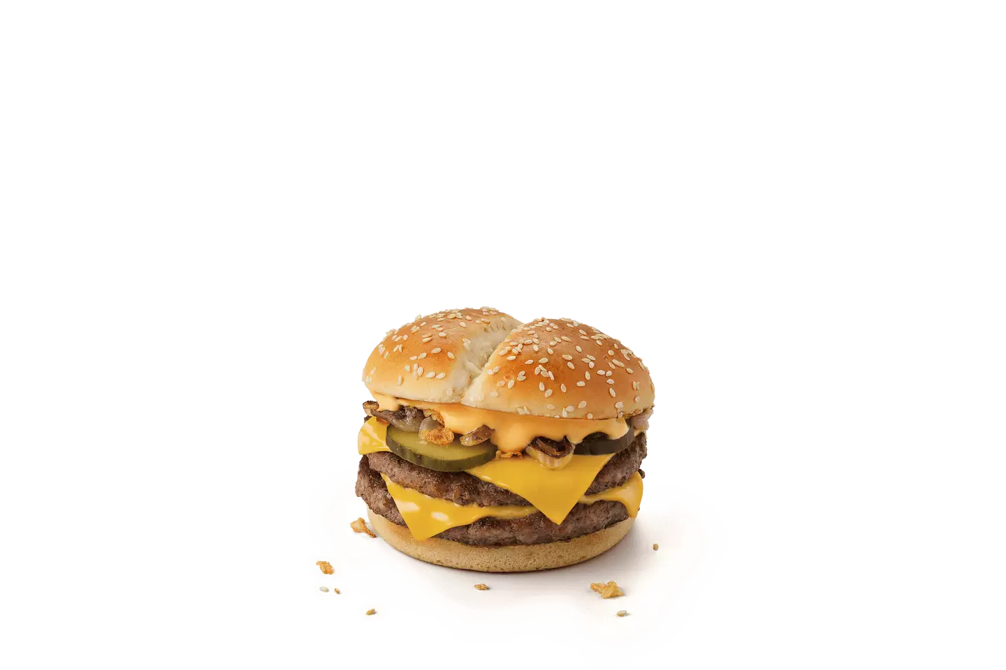 The Philly Cheese stack is back next month (McDonald's)