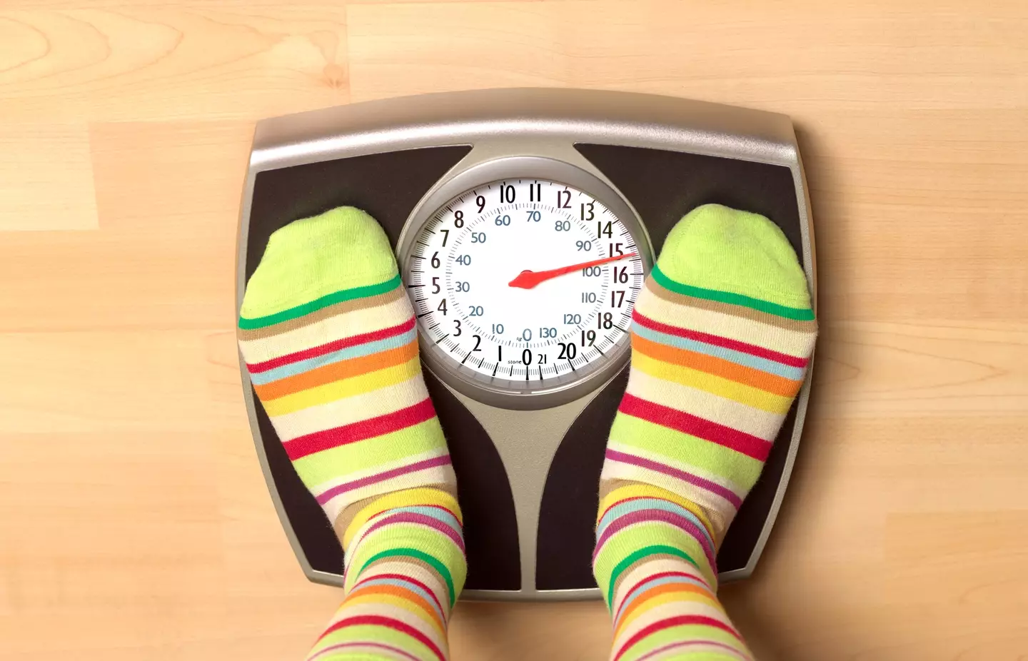Unexpected weight gain may point to fatty liver disease (Peter Dazeley/Getty Images)
