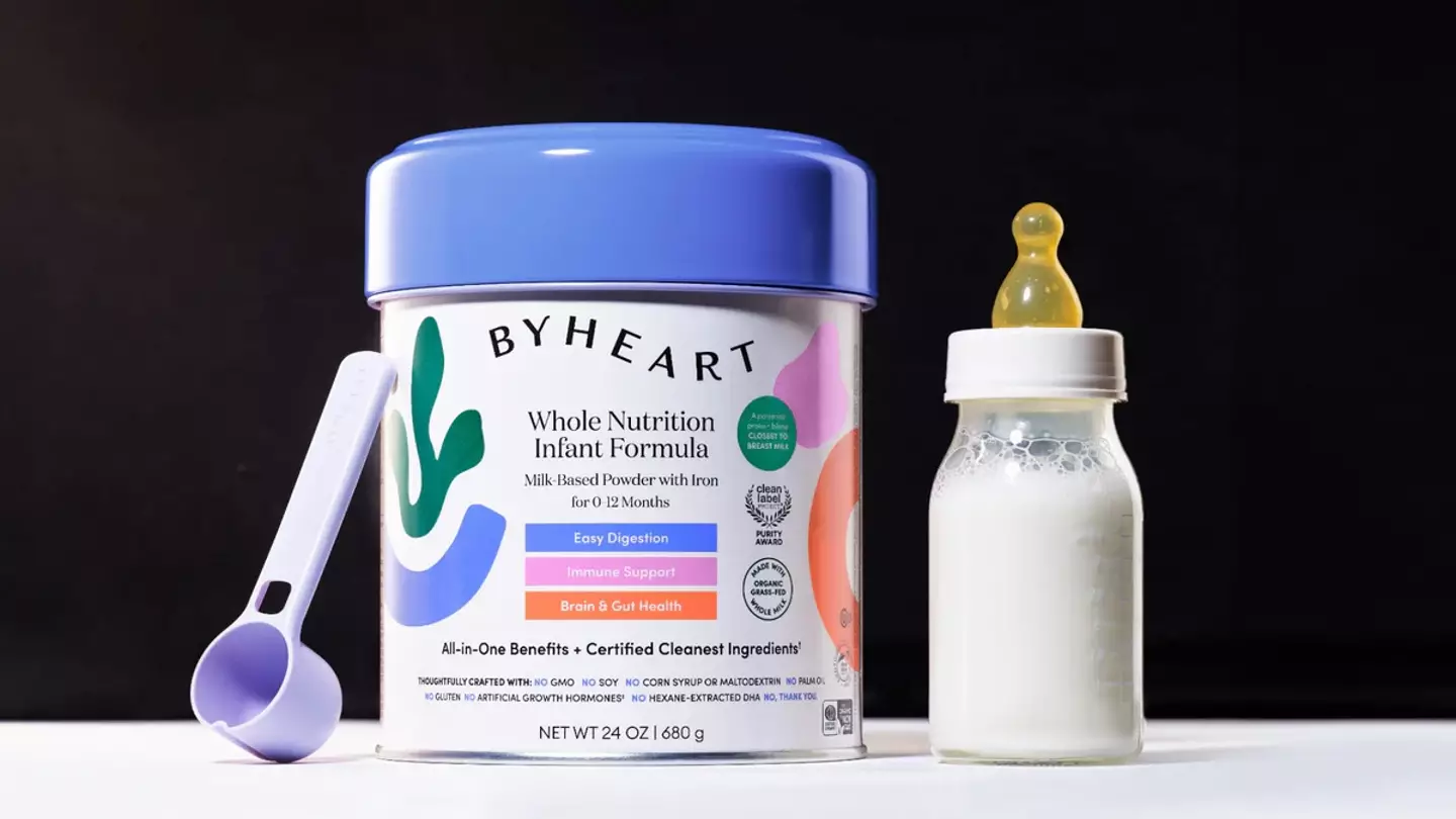 The recalled ByHeart formula is at the centre of an ongoing nationwide infant safety investigation (ByHeart)