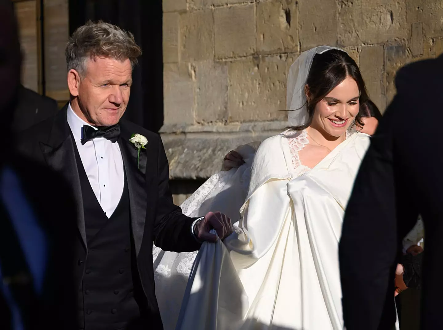 Ramsay posted about the proud moment he had walking his daughter down the isle (Karwai Tang/Getty Images)