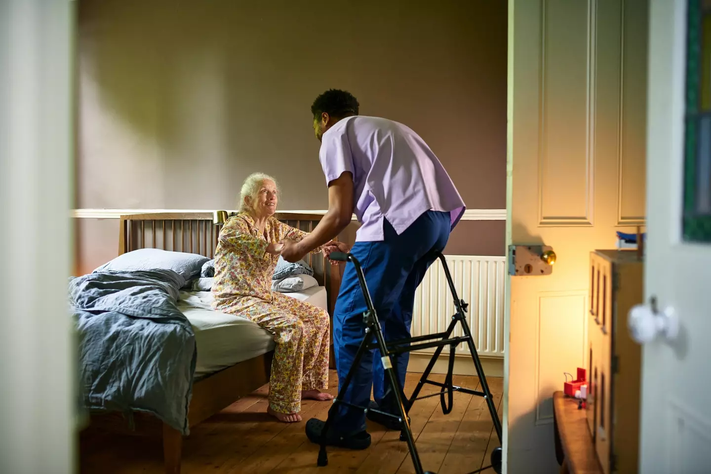 Care and compassion are vital qualities in any hospice worker (10'000 Hours/Getty Images)