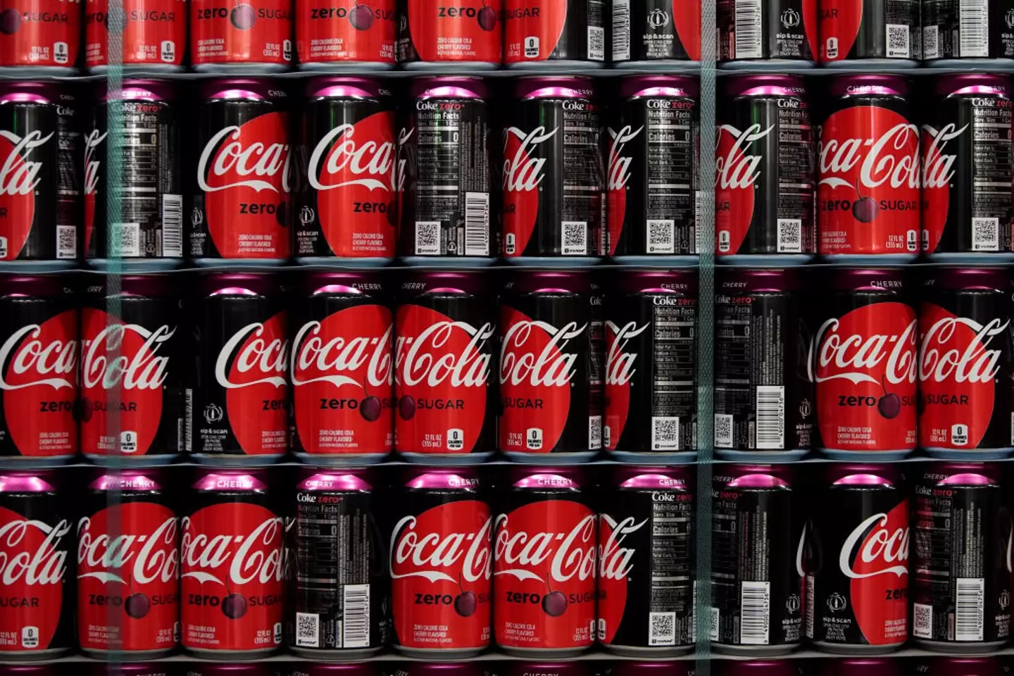 Coca-Cola Zero Sugar Cherry is available in the UK (Bloomberg/Getty Images)