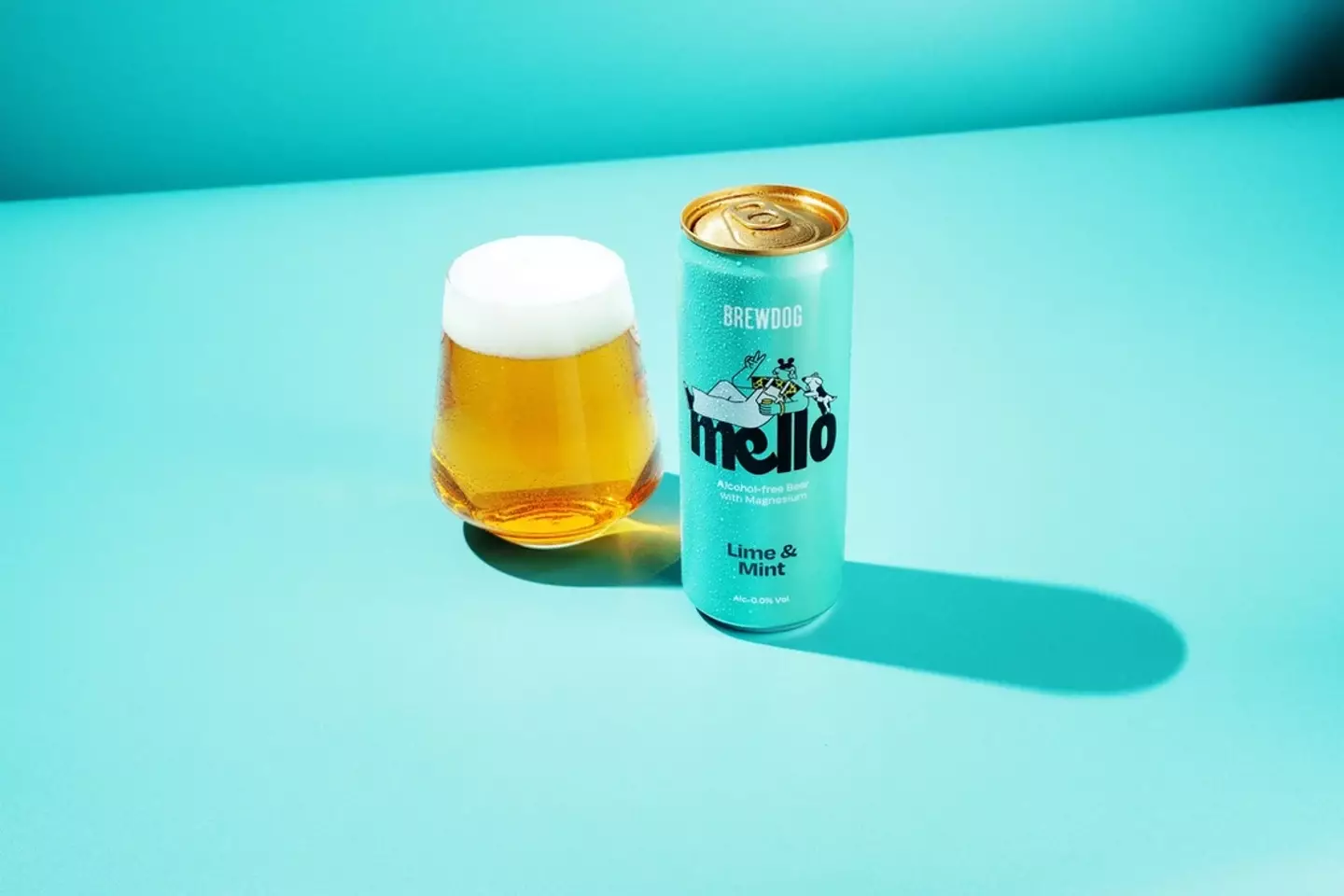 Mello, the new alcohol-free alternative drink from BrewDog, is set to rival Trip (BrewDog)