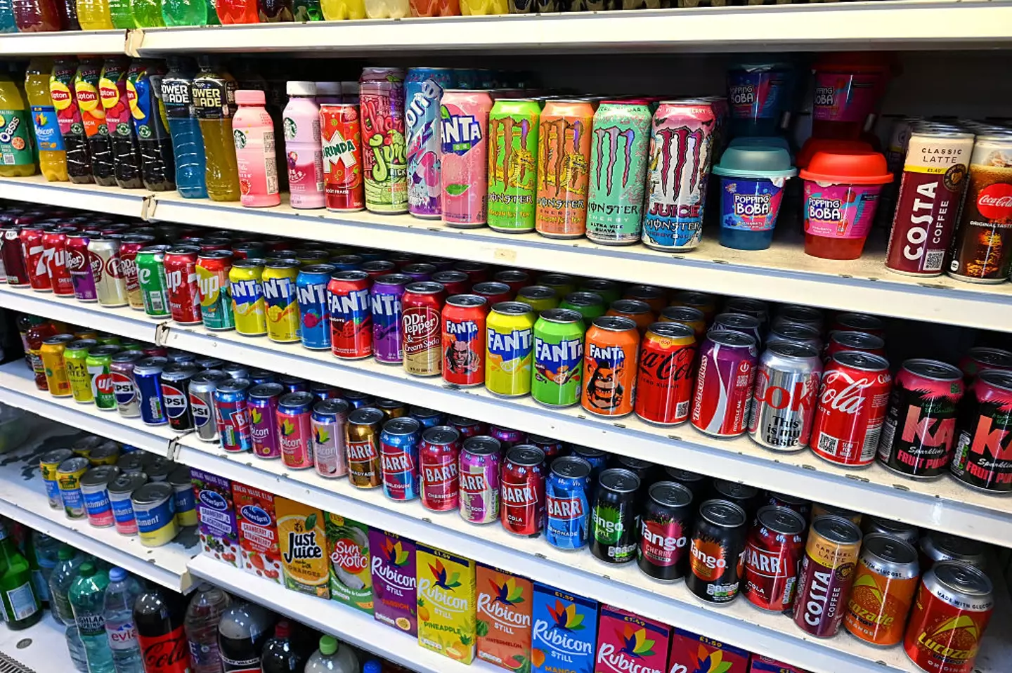 The existing sugar tax came in in 2018 (John Keeble/Getty Images)