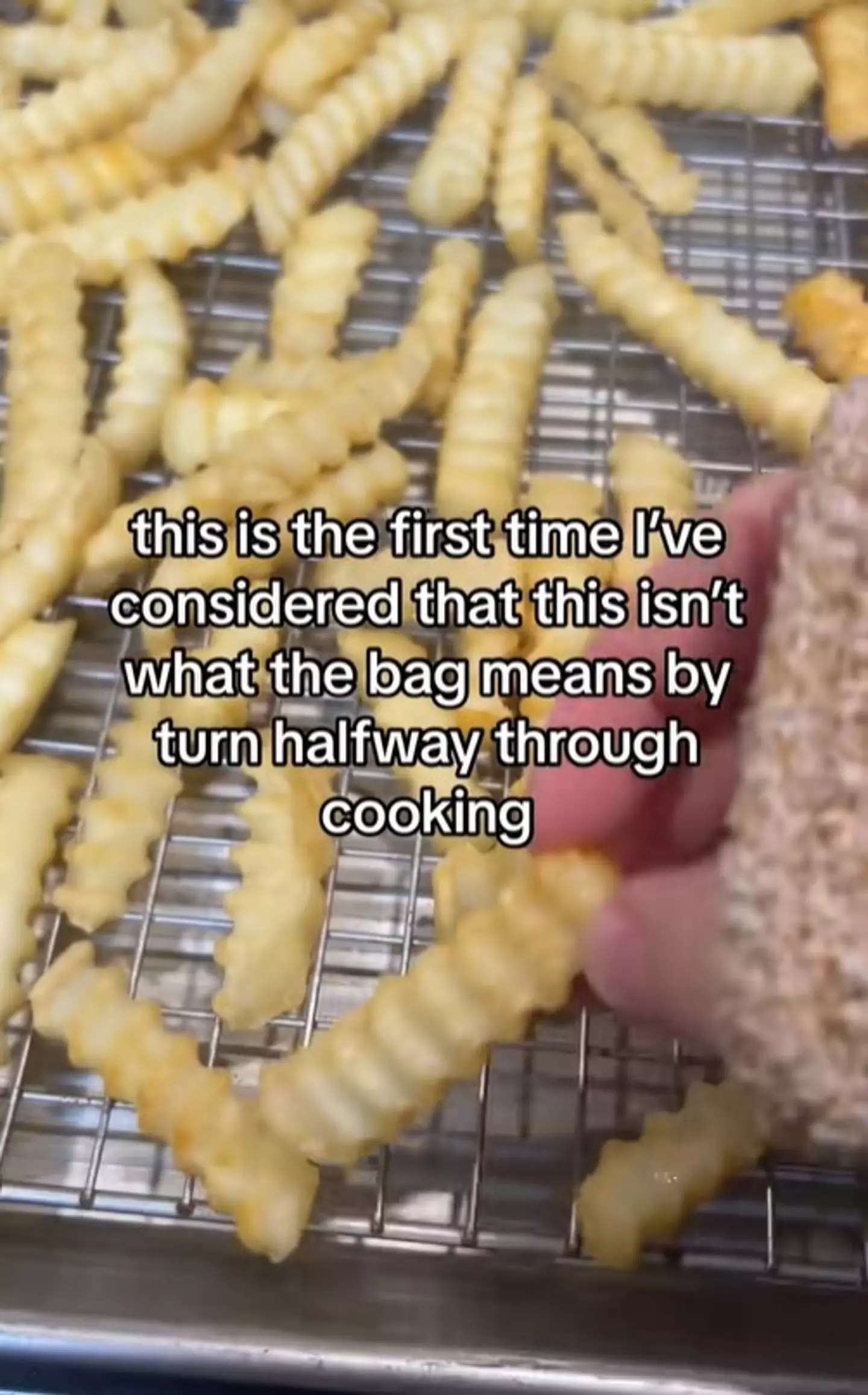 Have you been turning your food around halfway through cooking?