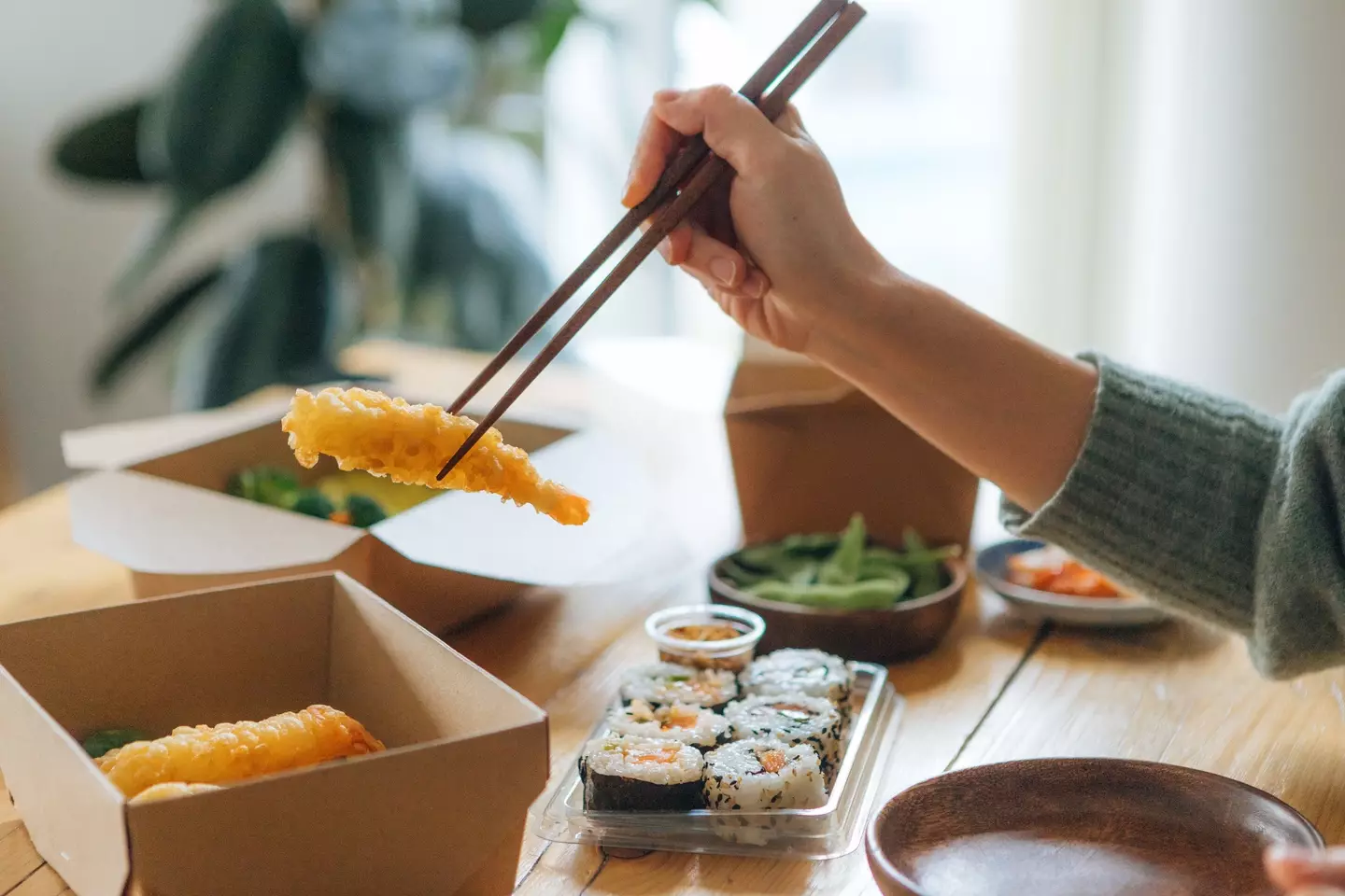 Cutting back on UPFs is a good idea, and sadly that includes tempura (Oscar Wong/Getty Images)