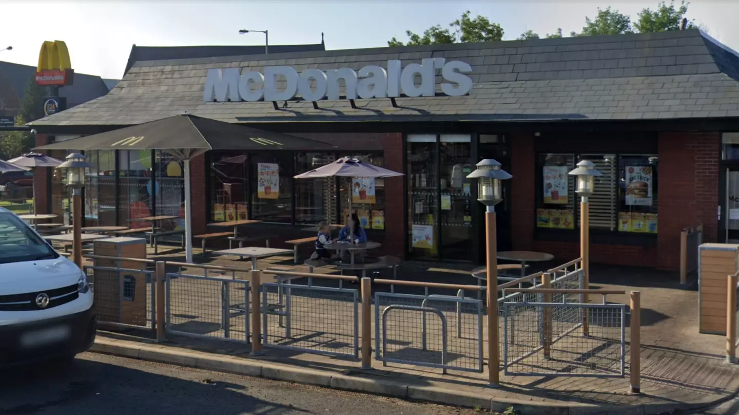 McDonald's in Whitefield, Greater Manchester (Google Maps)