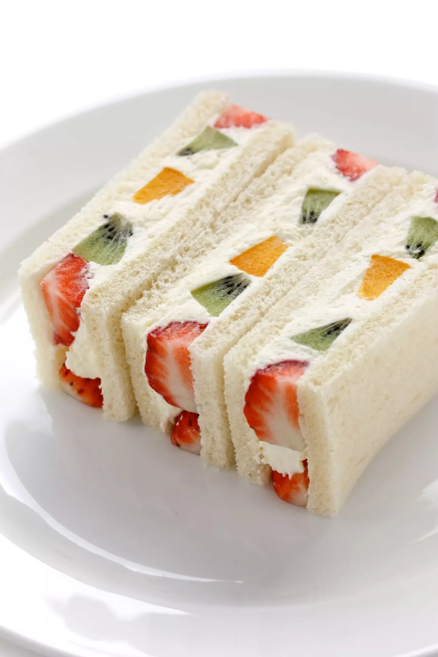 Japanese fruit sandwiches are a sweet treat that's recently gone viral on social media (bonchan/Getty Images)