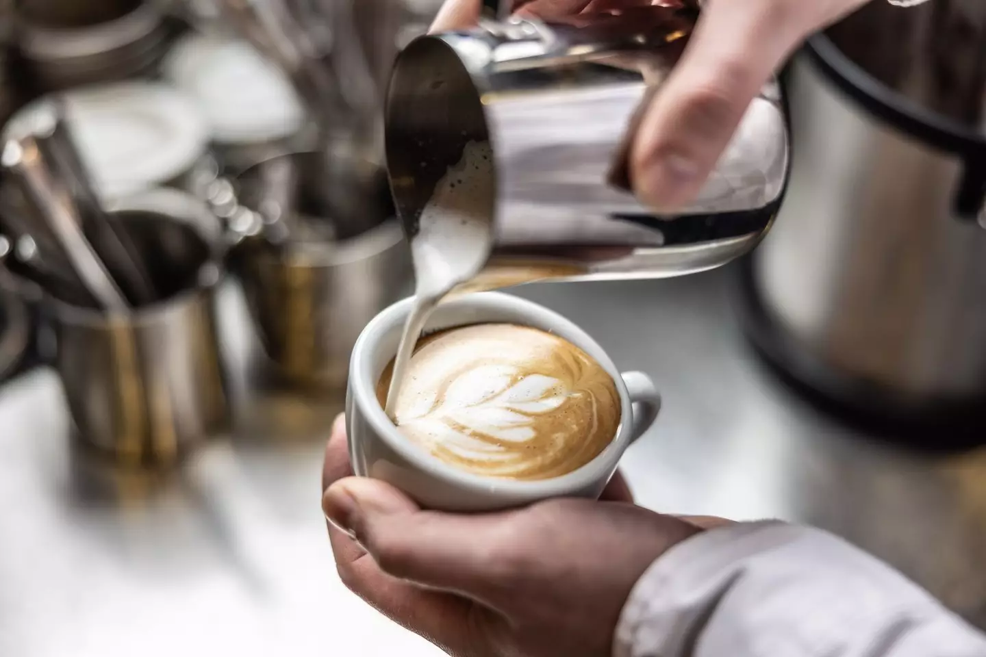 Consuming too much coffee and creamers can cause gut issues (Getty Stock Image)
