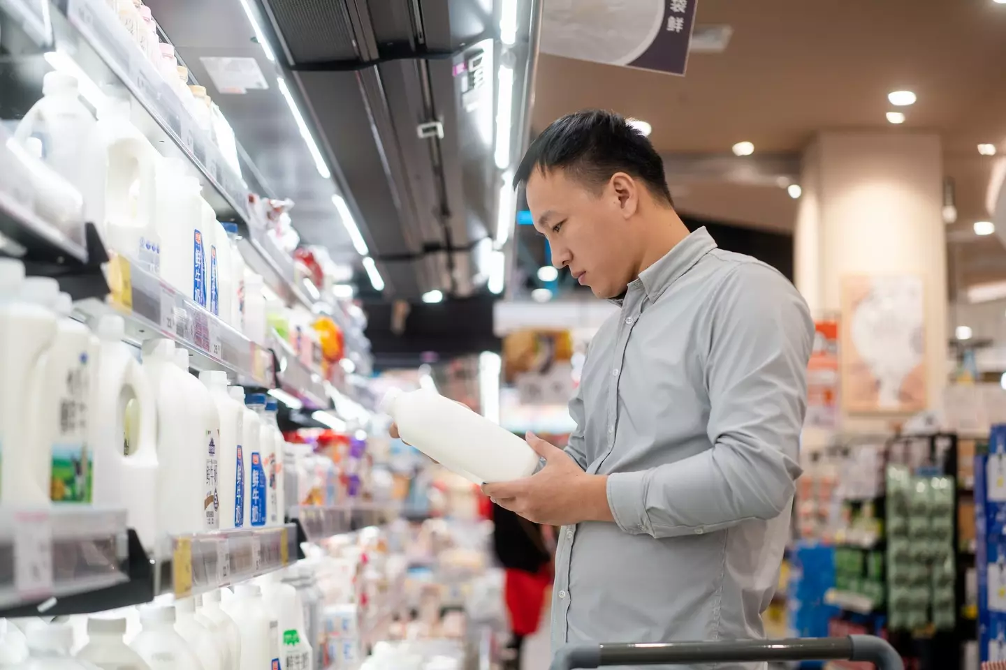 Shoppers urged to check milk labels after unexpected recall announcement(dowell/Getty Images)