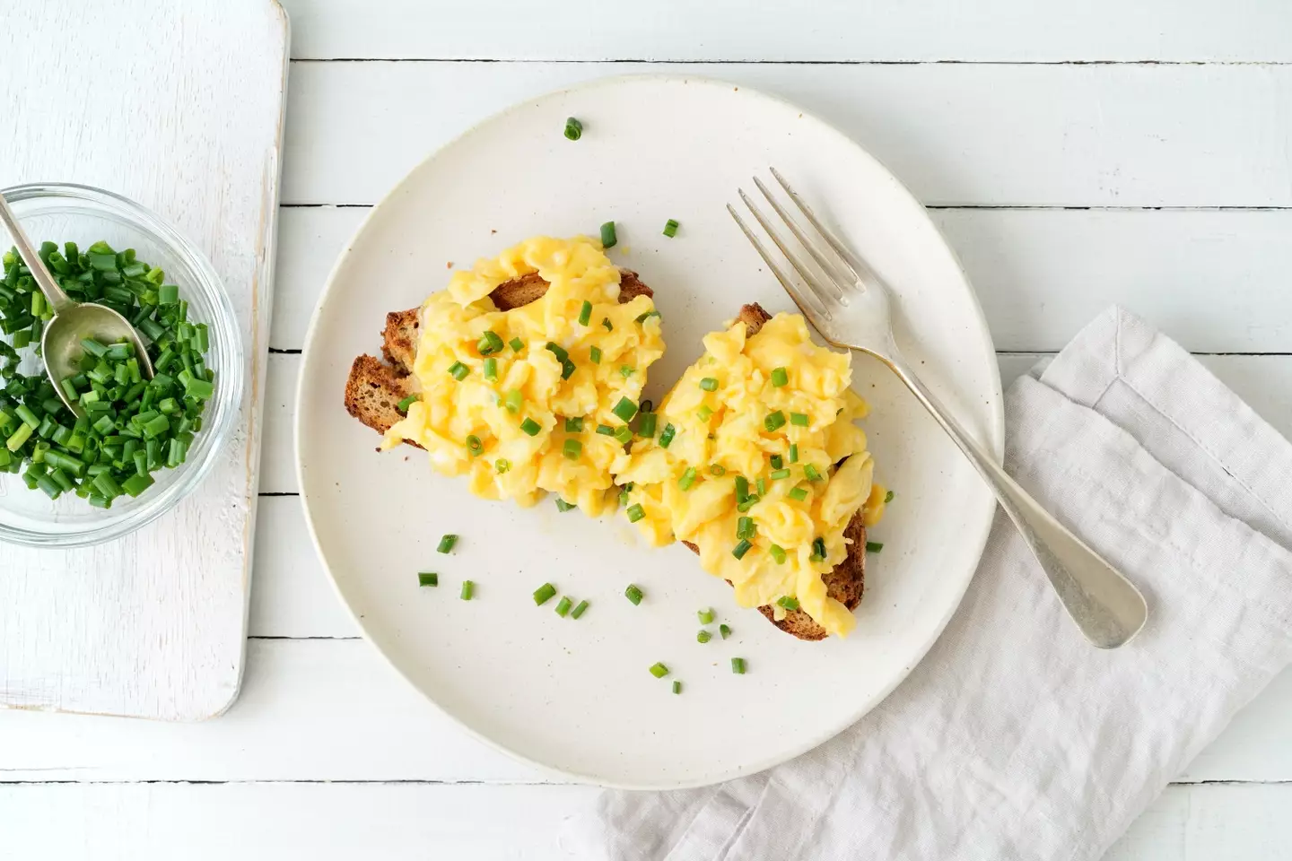 Scrambled eggs are a breakfast classic (instamatics/Getty)