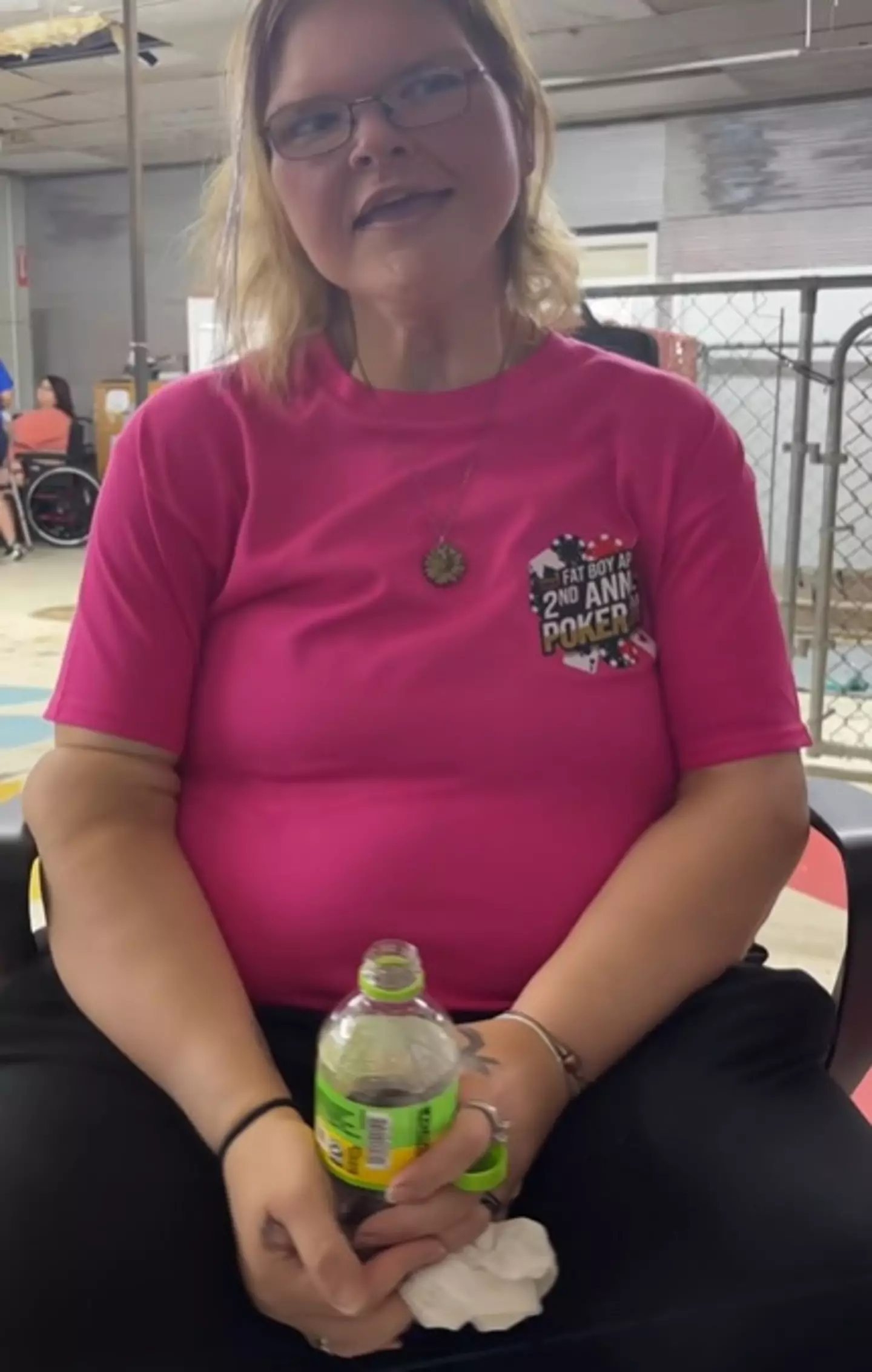 Tammy, pictured here in August 2025, has lost hundreds of pounds since starting her journey (Tammy L Slaton/TikTok)