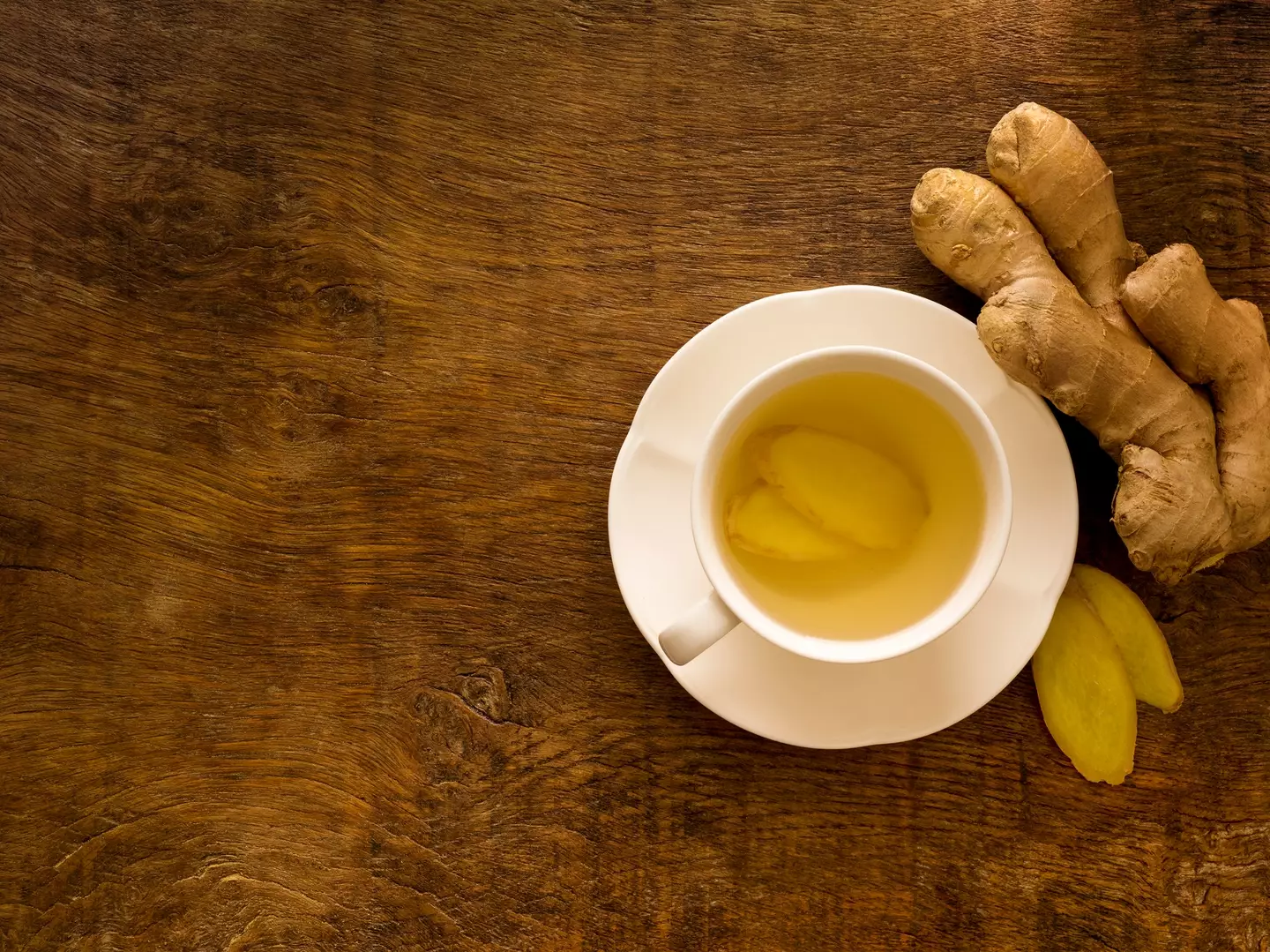 Ginger tea is great for aiding digestion ( Science Photo Library/Getty Images)