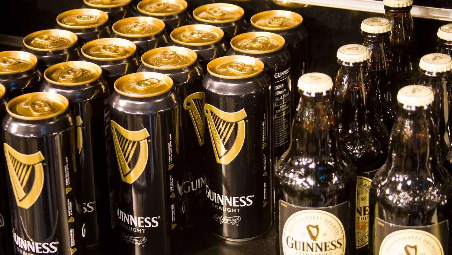 The Runcorn branch bottles and cans of Guinness draught, while the Belfast branch produces 0.0 cans (Getty Stock Image)