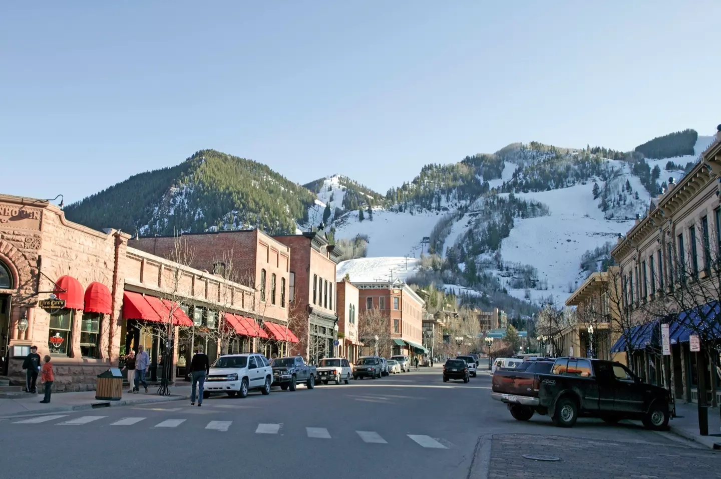 Aspen, Colorado, where Claudia was working - Karl Weatherly via Getty Images