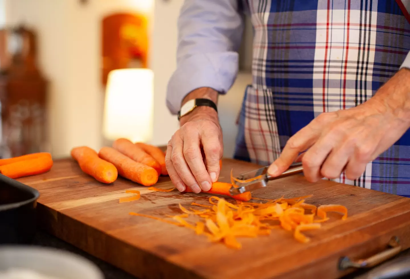 Better yet; why not just leave the skin on? It's nutritious, fibrous and barely noticeable in a dish (Kathrin Ziegler/Getty Images)