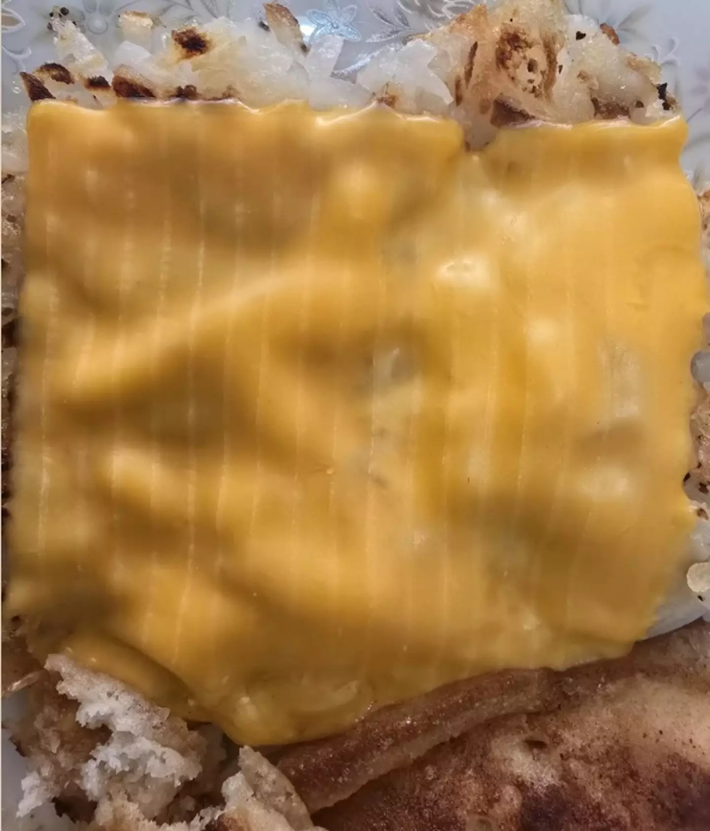 The lined cheese that's caused a stir on Reddit (Idrawconclusions/Reddit)