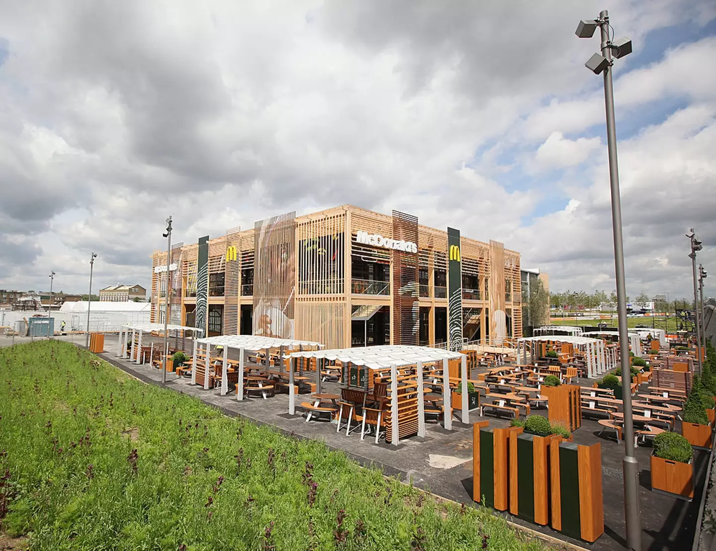 The Olympic Park's McDonald's was truly massive (Oli Scarff/Getty Images)