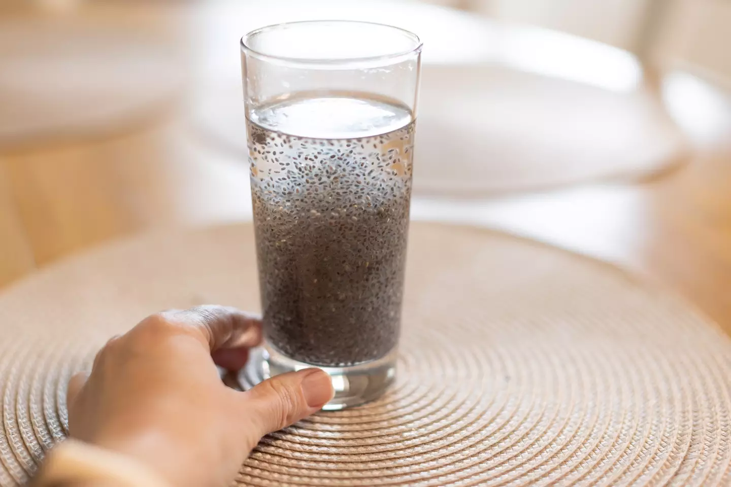 Chia seeds may help with feeling a sense of satiety between meals (Alena Frolova/Getty Images)