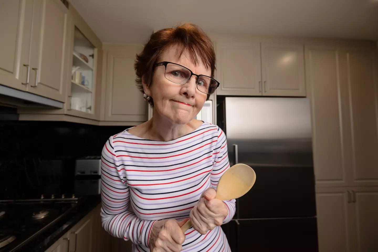Nan en route to stirring herself out of a jam (jar) (SteveLuker/Getty Image)