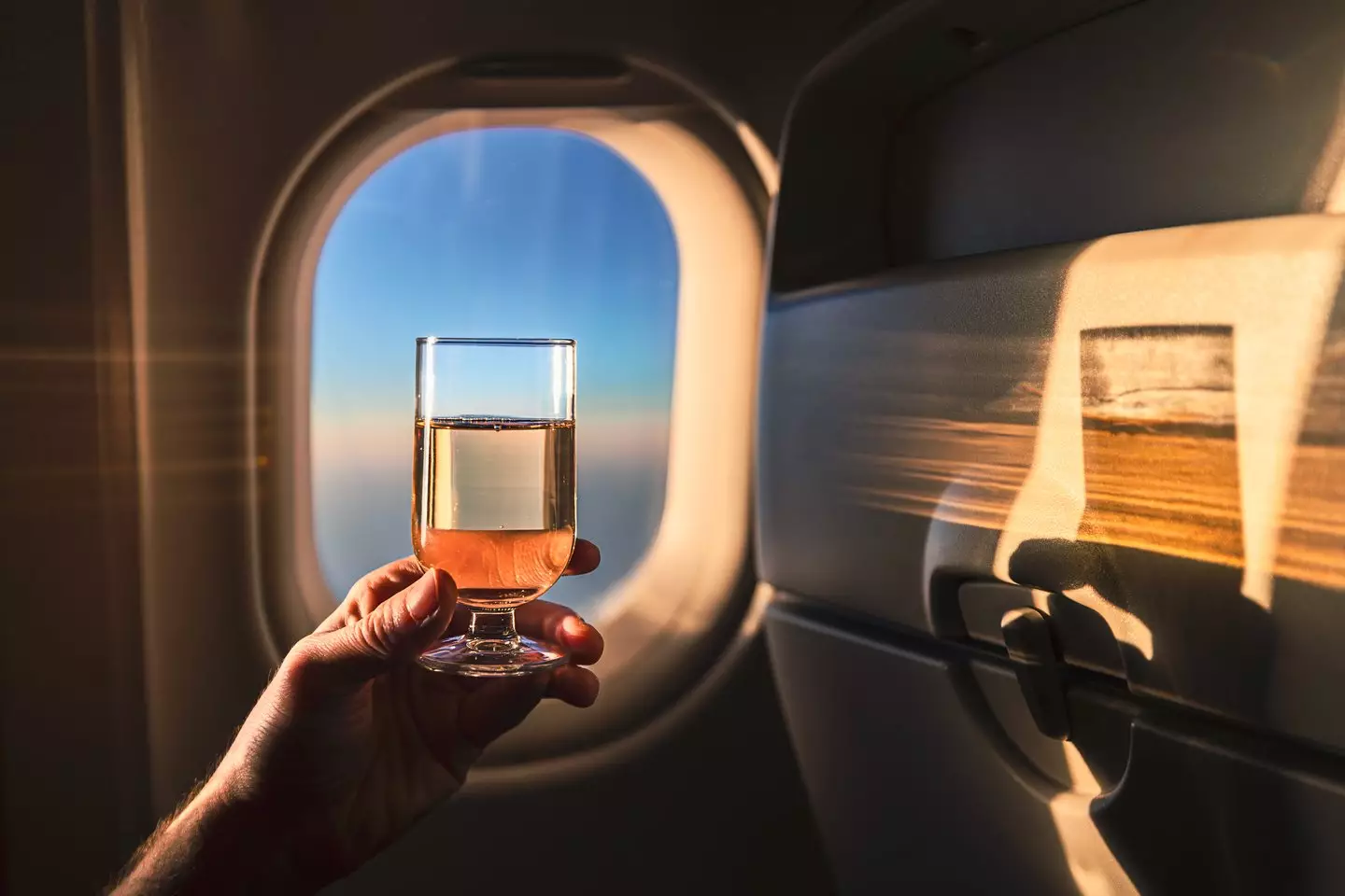 Certain types of alcohol is prohibited on board planes (Jaromir/Getty Stock Image)