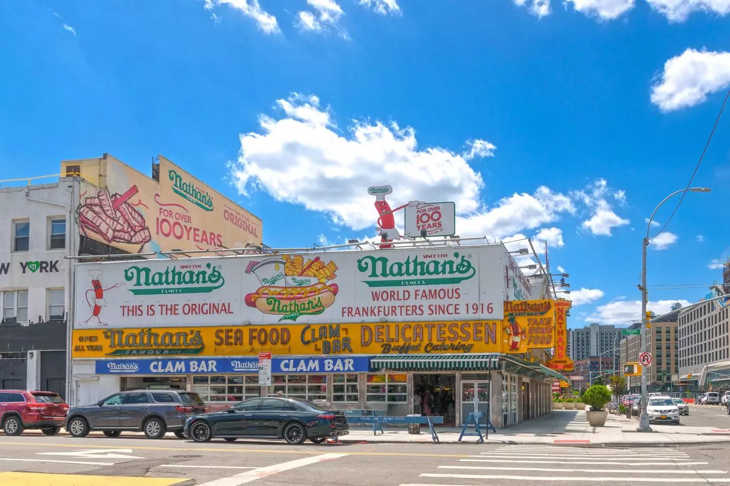 Nathan's Famous hot dogs went from Coney Island staple to global food industry heavyweight (Lichtwolke/Getty Images)