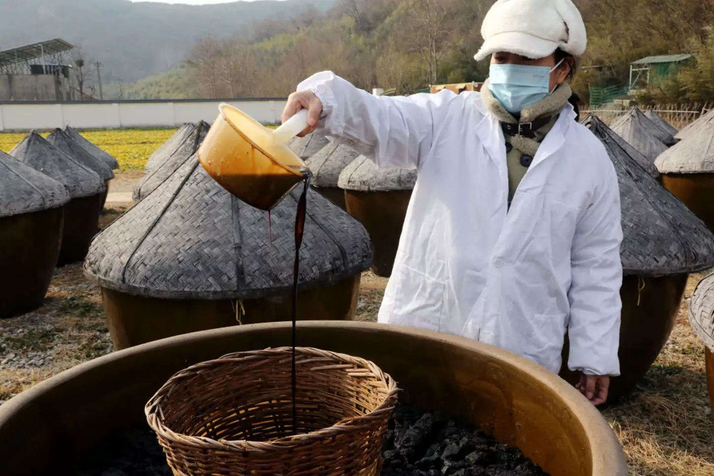 Soy sauce is produced over a long fermentation process - CFOTO via Getty Images