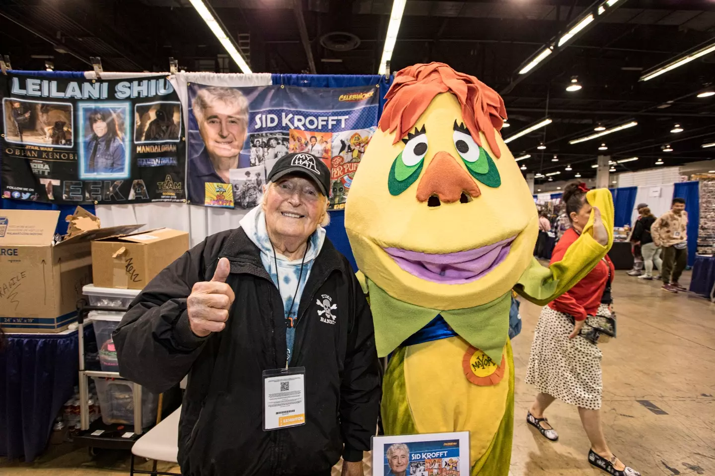 The complaint held that Mayor McCheese was heavily based on Pufnstuf (right) (Daniel Knighton / Contributor/Getty Images)