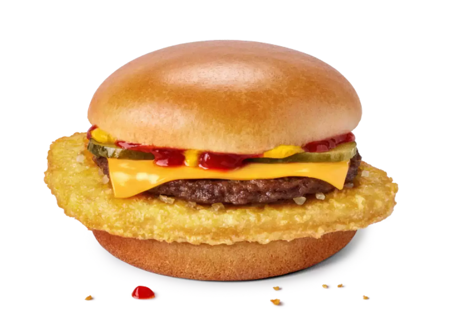 The Chicken cheeseburger is just one of the new 'Secret Menu' items (McDonald's)